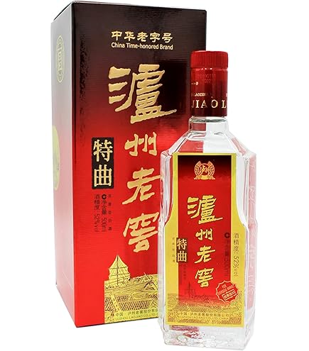Amazon.co.jp: 五粮液 (ごりょうえき) 透明瓶 52度 500ml : 食品・飲料