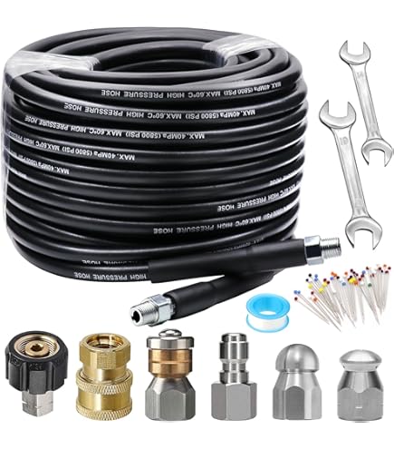 Medium Drain Cleaning Water Bladder – Garden Hose Attachment For Clogged Pipes