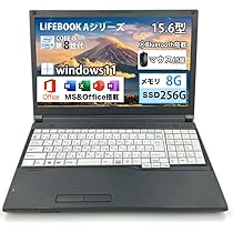 Amazon.co.jp: Fujitsu LifeBook A-Series Laptop, 15.6 Type, Built