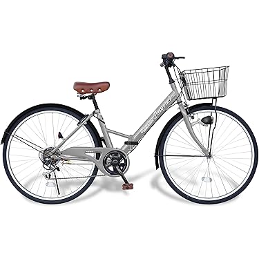 ミ*キ様 シティサイクル 女性用 グレー バスケット付き ミントグリーン シティサイクル バスケット付き ミントグリーン