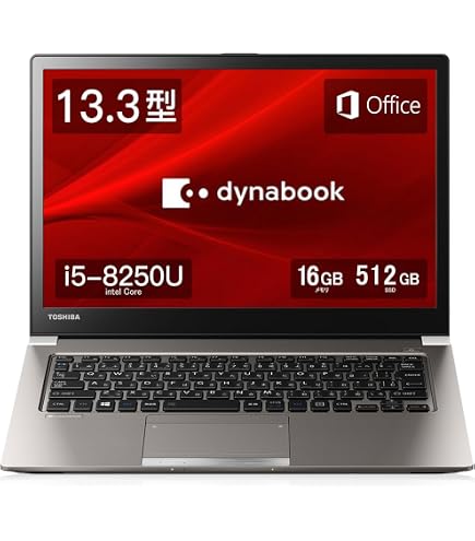 B29 東芝 16GB ノートパソコン dynabook G83/DP 軽量 美品 office2019