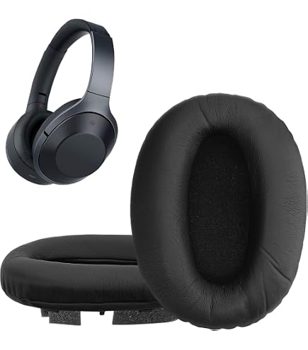 SONY MDR-XB1000 ステレオヘッドホン【イヤーパッド新品交換済】 Amazon | MDR-XB1000 イヤーパッド 交換用プロテインレザー