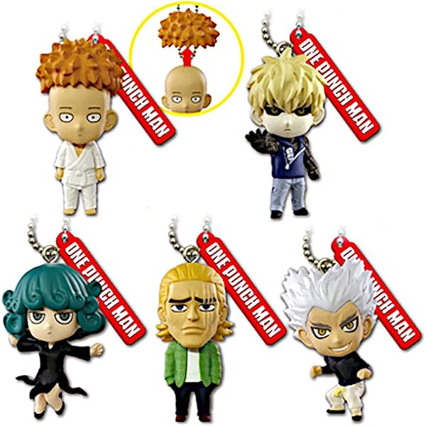 Amazon.co.jp: カプセル ワンパンマン フィギュアキーチェーン 全4種