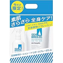 シーブリーズ　￼薬用全身ローション5セット Amazon | SEABREEZE(シーブリーズ) 全身薬用ローションセット 詰め替え