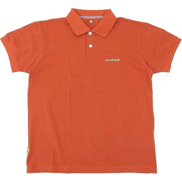 BELLMORE ベルモア　ポロシャツ　半袖　ロゴ　刺繍　オレンジ　M BELLMORE ベルモア ポロシャツ 半袖 ロゴ 刺繍 オレンジ M