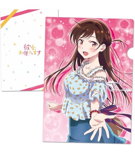 Amazon | 彼女、お借りします クリアファイル 更科瑠夏 水着ver