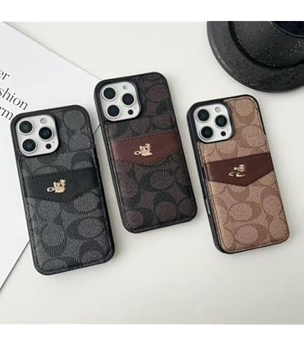 Amazon.co.jp: Coach コーチ iPhone14proMax ケース 本革 レザー