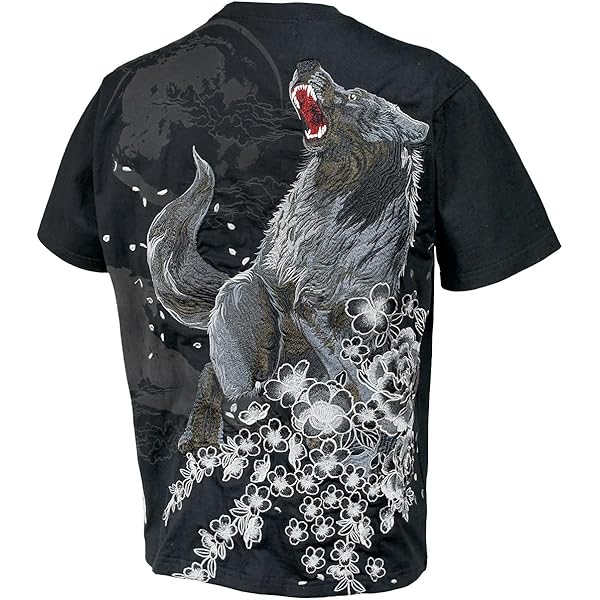 Amazon.co.jp: [絡繰魂] からくり魂 粋 龍 クルーネック 半袖T