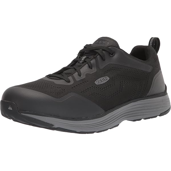 Amazon | [キーン] ワークシューズ(安全靴) SPARTA M-BLACK/GREY