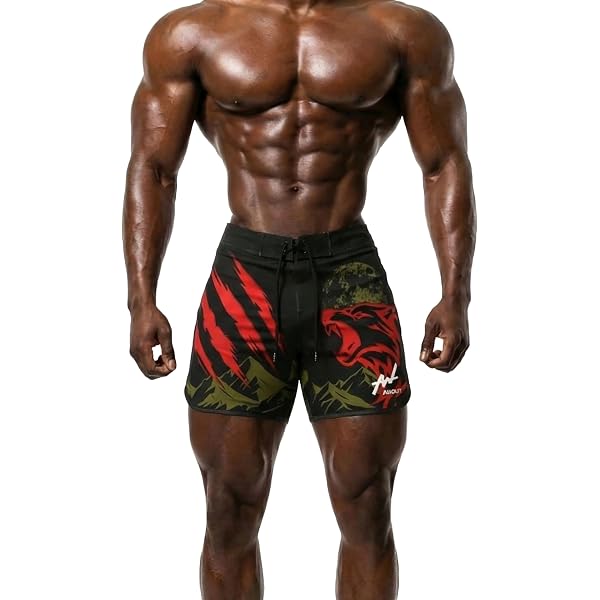 Amazon.co.jp: メンズフィジーク ボードショーツ 15インチ 大会用 IFBB