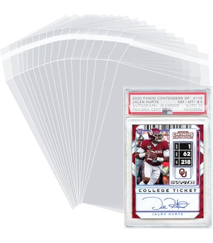 ProGuard Cards Tall Boy PSA Graded Card Sleeves - Holds Large PSA Slabs