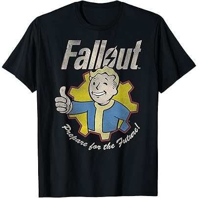 Amazon | フォールアウト-ヴォルト・ボーイ Tシャツ | Tシャツ