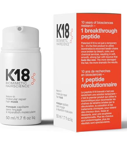 Amazon | K18 ヘアマスク 洗い流さない 15ml Leave-in molecular