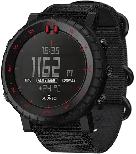 Suunto Core Black YELLOW TX Outdoor Watch, Trail Running