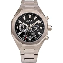 Amazon.co.jp: [テクノス] 腕時計 クロノグラフ T6C20SB メンズ