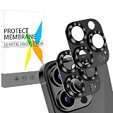 対応 iPhone 14 Pro / iPhone 14 Pro Max レンズ保護フィルム【2枚入り】【国産旭硝子AGC素材 - 高 品質 】 アイフォン14Pro カメラフィルム アルミ合金製 アイフォン14 ProMax レンズフィルム 保護フィルム iPhone 14ProMax 強化ガラス製 キズ防止 耐衝撃 露出オーバー防止 防爆裂 一体感 撥油性 超薄型 液晶 防塵 防滴 薄型 高透過 指紋防止 貼り付け簡単 鎧のパターン仕様 (ブラック)