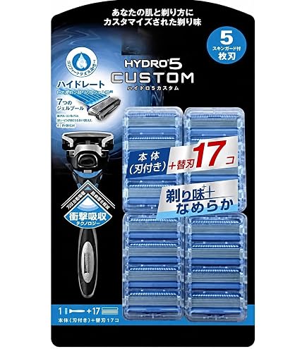 Amazon.co.jp: 大容量 シック Schick 5枚刃ハイドロ5プレミアム 替刃 9
