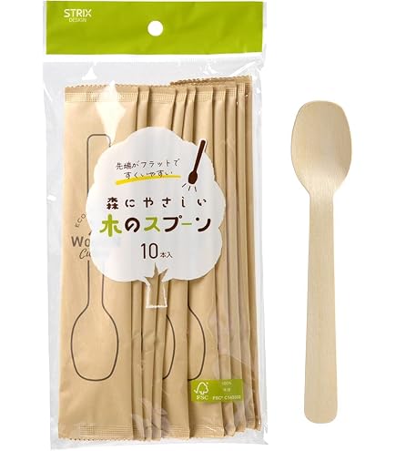【さわこ】ペディグラス　ビックフォークスタイル左右10本ずつ Amazon.co.jp: ストリックスデザイン 使い捨てフォーク 木製 10本 16cm