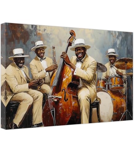 Amazon.co.jp: (27x39) Highlights of the Jazz Story Music Poster
