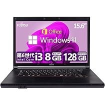 Amazon.co.jp: 【整備済み品】 【WEBカメラ搭載+第6世代CPU】富士通