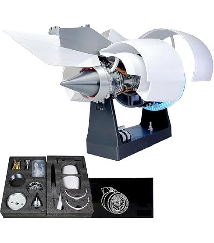 模型 飛行機？のエンジンと部品色々 送料込み ばら売り不可 Amazon | エアバスA380 航空機 TR900 ターボファンエンジンモデル