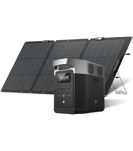 Amazon.co.jp: 【整備済み品】EcoFlow ポータブル電源 DELTA 2 Max