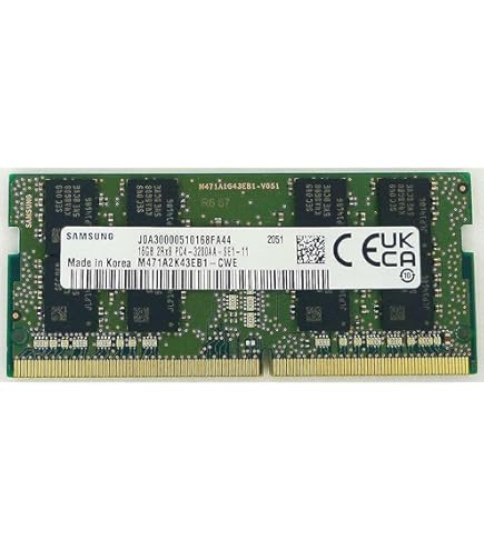 メモリー Samsung SODIMM DDR4 PC4-25600 16GB Amazon.co.jp: 16GB DDR4 3200MHz PC4-25600 1.2V 2Rx8 260-Pin SODIMM