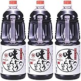 東北醤油 味どうらくの里 1.8L ×3本（1800ml×3本）