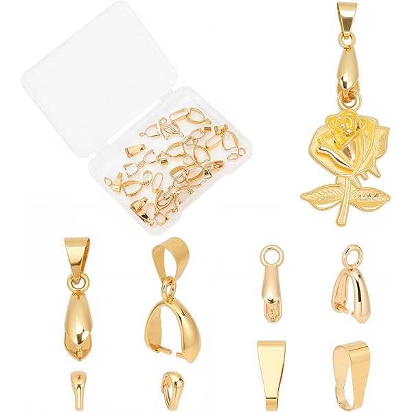 Amazon.co.jp: [ルビイ] イエローゴールド K18 甲丸バチカン 口