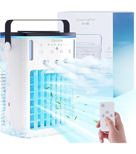 Amazon.co.jp : [Shop Japan] ここひえ R5 CCH-R5WS WHT 冷風扇