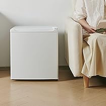 Amazon | 【大容量、50L。】 ONE STEP 1ドア冷蔵庫 小型 両開き