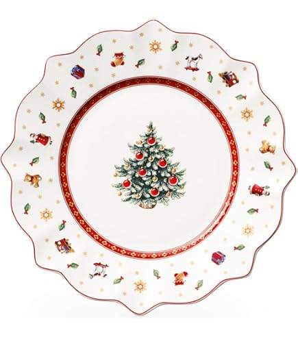 新品未使用　Villeroy & Boch プレート　クリスマス　ゴールド　2枚 Amazon.co.jp: Villeroy & Boch Winter Bakery Delight アンダー