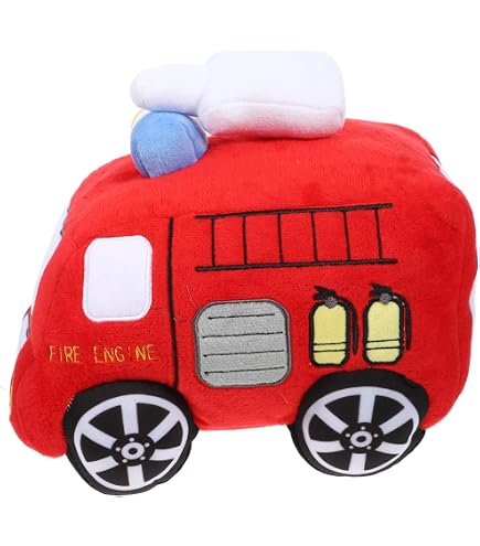 Amazon.co.jp: ADOCARN トミカ 消防 車 ぬいぐるみクッション 28cm 赤