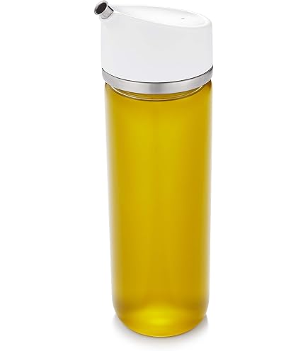 Distributeur Huile D’Olive Jamie Oliver Rustic Italian – Verre Soufflé 650 Ml + Bouchon Liège Authentique