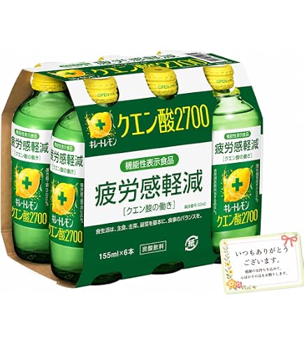 Amazon.co.jp: ポッカサッポロ キレートレモン クエン酸2700 6本パック