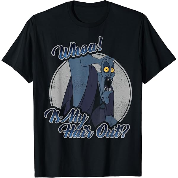 Amazon | ディズニー ヘラクレス ハデス 炎 ポートレート Tシャツ | T