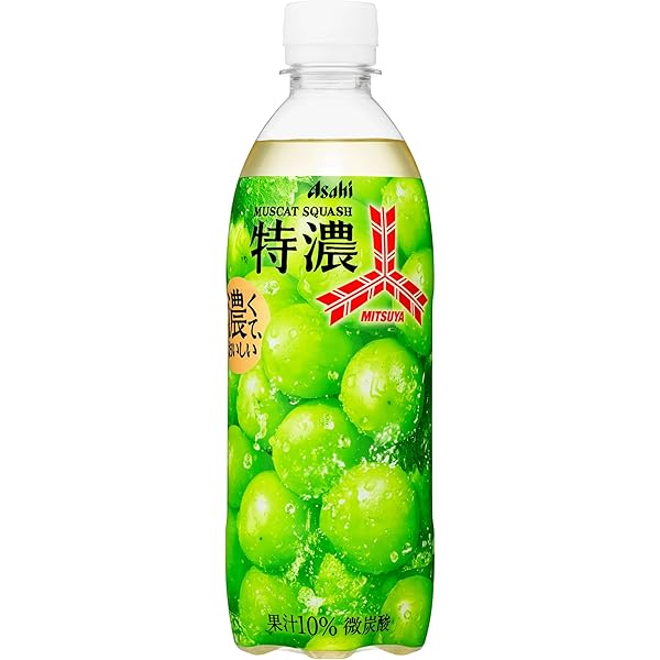 Amazon.co.jp: アサヒ飲料 三ツ矢 特濃アップルスカッシュ 500ml