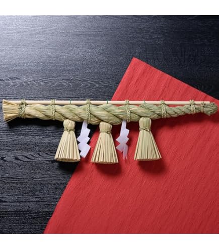 Amazon｜伊勢 - 宮忠 - しめ縄 合繊製 鼓胴型 7尺×径8cm 太房3本