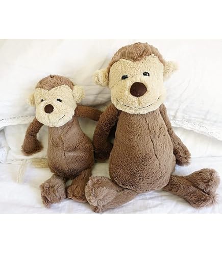 JELLY CAT -  BASHFUL Monkey Huge ジェリーキャット さる Lサイズ】Jellycat Bashful Monkey Large ジェリーキャット