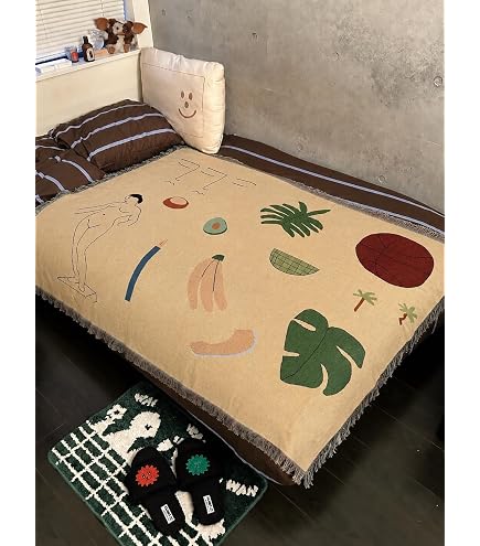 Amazon｜Peel Forest ベッド カバー マルチカバー ソファカバー