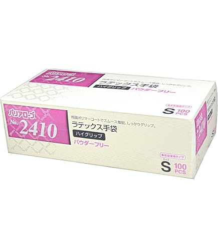 Amazon | No.100 サニリンク ソフトラテックスグローブ 粉付