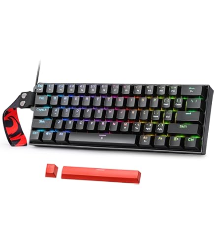 Amazon | Redragon K617 GB ラピッドトリガー HE ゲーミングキーボード