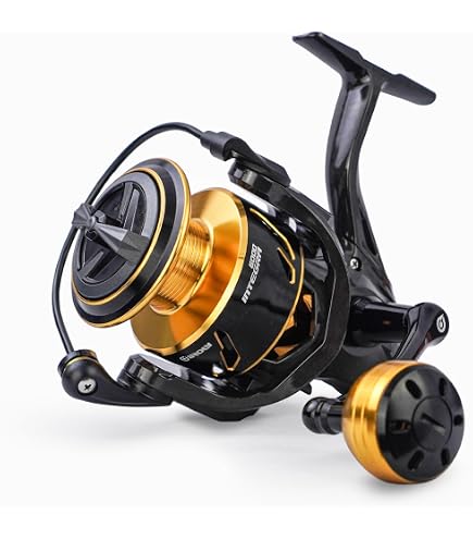 Okuma Salina Litecast Saltwater Spinning Reel SA-5000Ha - Blue Aluminum Fishing Reel