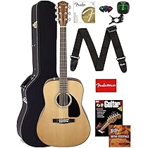 Amazon | Fender CD-60 ドレッドノート アコースティックギター