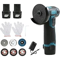Amazon | ディスクグラインダー ハンドヘルドカッター 12V 充電式