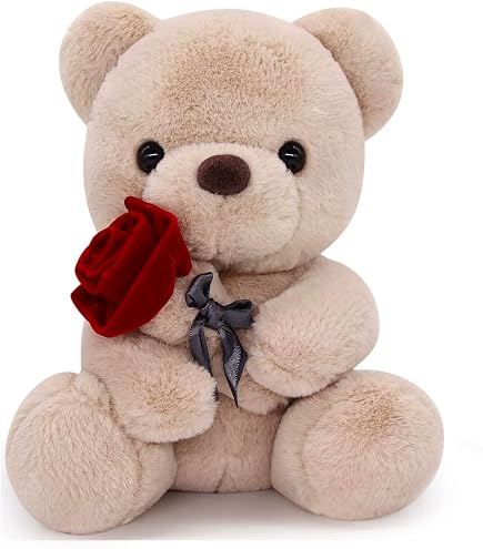 Amazon.co.jp: テディベア (アイボリー) HUGFUN クマのぬいぐるみ 53 