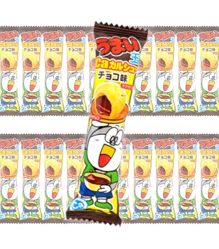 Amazon | うまい棒 チョコレート 20本 バレンタイン やおきん