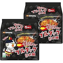 Amazon.co.jp: SAMYANG(サムヤン) ブルダック炒め湯麺 145g×5袋 : 食品
