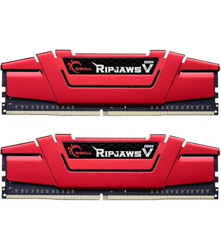 G.SKILL Ripjaws V Series (Intel XMP) DDR4 RAM 16GB (2x8GB) 2400MT