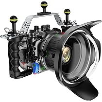 Amazon | Seafrogs Sony A7C II用水中メタルハウジング 直径180